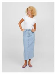 Jack & Jones Τζιν Ψηλόμεση Maxi Φούστα Μπλε