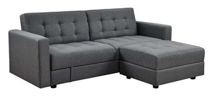 Jackson Διθέσιος Καναπές Κρεβάτι 193x141x81εκ. Σκούρο Γκρι