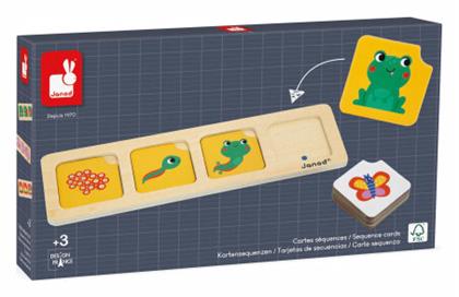 Janod The Garden Sequences Cards για 3+ Ετών