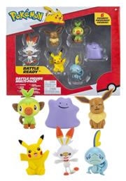 Jazwares Παιχνίδι Μινιατούρα Pokemon για 4+ Ετών (Διάφορα Σχέδια) 1τμχ