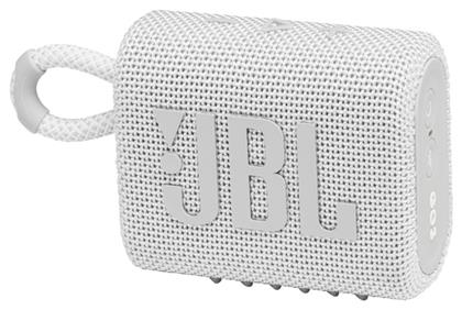 JBL Go 3 Bluetooth 4.2W έως 5 ώρες Λευκό