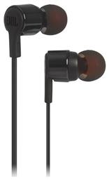 JBL T210 In-ear Handsfree με Βύσμα 3.5mm Μαύρο από το Public