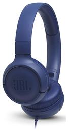 JBL Tune 500 Ενσύρματα On Ear Ακουστικά Navy Μπλε JBLT500BLU από το Moustakas Toys