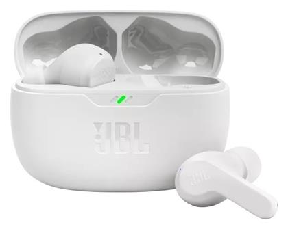 JBL Wave Beam In-ear Bluetooth Handsfree Ακουστικά με Θήκη Φόρτισης Λευκά από το e-shop