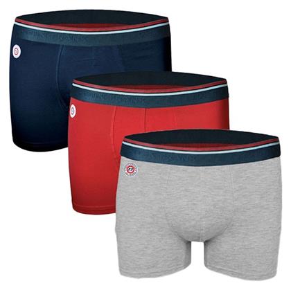 John Frank Ανδρικά Boxer 3 Pack