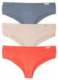 John Frank Natural Sense Basics Βαμβακερά Γυναικεία Slip 3Pack