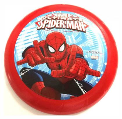 John Spider-Man Frisbee Πλαστικό Κόκκινο με Διάμετρο 23 εκ.