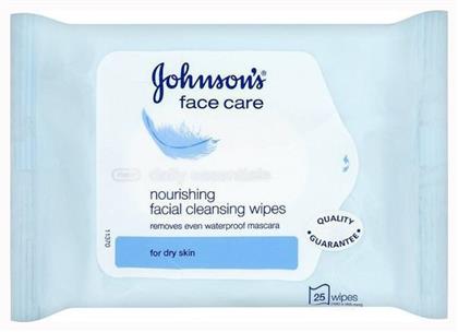 Johnson & Johnson Μαντηλάκια Ντεμακιγιάζ Daily Essentials για Ξηρές Επιδερμίδες Κωδικός: 4954646