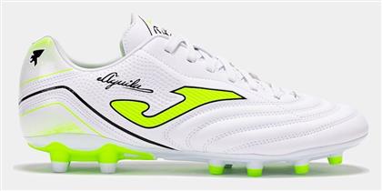 Joma Aguila 2502 Ποδοσφαιρικά Παπούτσια με Τάπες FG Λευκά
