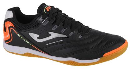Joma Maxima 2301 Ποδοσφαιρικά Παπούτσια Σάλας Μαύρα