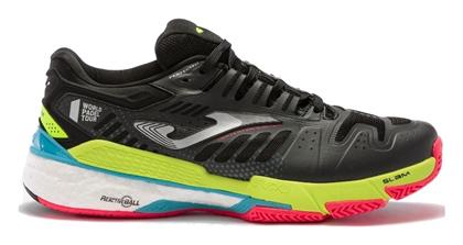 Joma Slam 2101 Ανδρικά Παπούτσια Padel για Χωμάτινα Γήπεδα Μαύρα