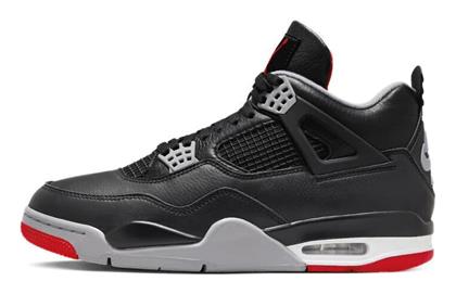 Jordan Air Jordan 4 Retro Ανδρικά Μποτάκια Black / Cement Grey / Varsity Red / Summit White