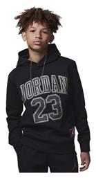 Jordan Fleece Παιδικό Φούτερ με Κουκούλα Μαύρο από το Outletcenter