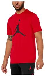 Jordan Jumpman Crew Ανδρικό Αθλητικό T-shirt Κοντομάνικο Κόκκινο