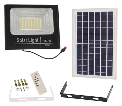 Jortan Στεγανός Ηλιακός Προβολέας LED 100W 6500K