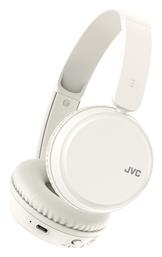 JVC HA-S36WWU Ασύρματα Bluetooth On Ear Ακουστικά με 35 ώρες Λειτουργίας Λευκά