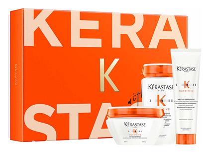 Kérastase Nutritive - Limited Edition Σετ Περιποίησης Μαλλιών με Σαμπουάν, Μάσκα και Θερμοπροστασία 3τμχ από το Attica