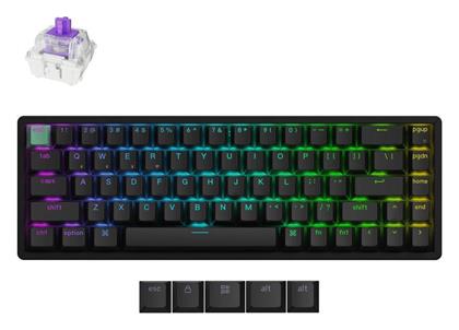 K6 HE Ασύρματο Ηall Effect Gaming Πληκτρολόγιο 65% με Magnetic διακόπτες και RGB φωτισμό K6H-J1 (Αγγλικό US)
