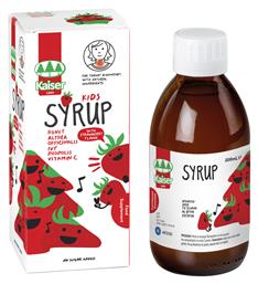 Kaiser 1889 Kids Syrup Σιρόπι για Παιδιά Φράουλα 200ml από το Pharm24