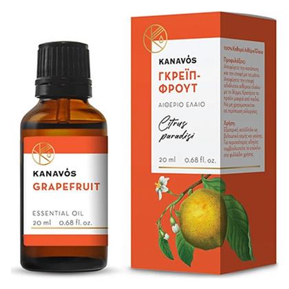 Kanavos Αρωματικό Έλαιο Γκρέιπφρουτ 20ml