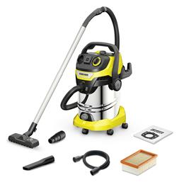 Karcher WD 6 P S V Σκούπα Υγρών / Στερεών 1300W με Κάδο 30lt