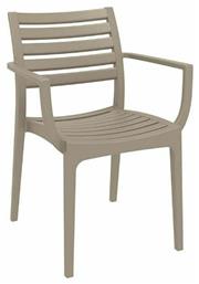 Καρέκλα Artemis Dove Grey 58x58x82εκ.