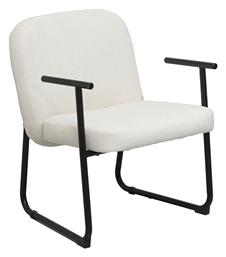 Καρέκλα Επισκέπτη Vindor με Μπράτσα σε Μπεζ Χρώμα 65x68.5x79.5cm