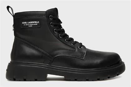 Karl Lagerfeld Μποτάκια Casual Μαύρα KL13035-000