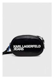 Karl Lagerfeld Γυναικεία Τσάντα Χιαστί Μαύρη από το ProjectShops