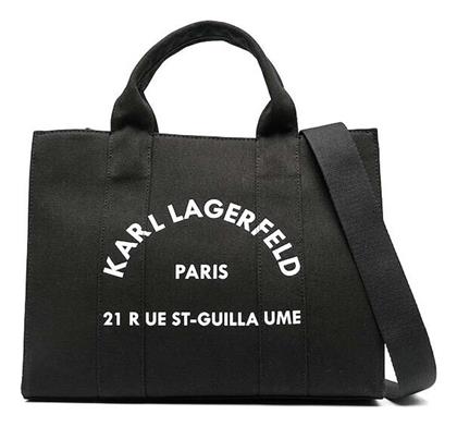 Karl Lagerfeld Γυναικεία Τσάντα Tote Χειρός Μαύρη