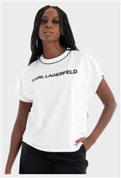 Karl Lagerfeld Logo T-Shirt White