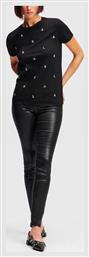 Karl Lagerfeld Rhinestone Karl T-Shirt Black