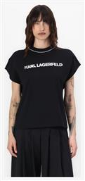 Karl Lagerfeld T-Shirt Μαυρο