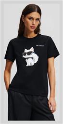 Karl Lagerfeld T-Shirt Μαυρο
