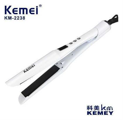 Kemei KM-2238 Πρέσα Μαλλιών με Κεραμικές Πλάκες 45W