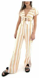 Kendall + Kylie Neon Stripe Linen KKC.0SR.031.R02 Γυναικεία Κοντομάνικη Ολόσωμη Φόρμα Πολύχρωμη