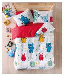 Kentia Σετ Σεντόνια Μονά Βαμβακερά 160x270cm 3τμχ