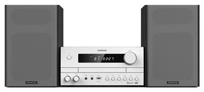 Kenwood Ηχοσύστημα 2.0 M-822DAB 100W με CD / Digital Media Player και Bluetooth Λευκό