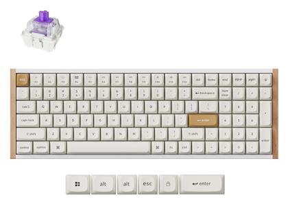 Keychron K4 HE K4H-Q1 Ασύρματο Ηall Effect (Αγγλικό US)