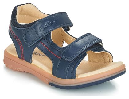 Kickers Παιδικά Πέδιλα Platino Ανατομικά Navy Μπλε από το Spartoo