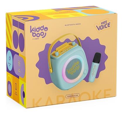Kiddoboo Ηχείο Karaoke με Ασύρματο Μικρόφωνο και Εφέ Φωτισμού σε Πράσινο Χρώμα