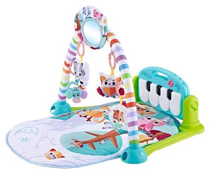 Kikka Boo Γυμναστήριο Δραστηριοτήτων Piano με Μουσική Μπλε για Νεογέννητα (MxΠxΥ) 80x50x40cm