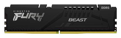 Kingston Fury Beast 8GB DDR5 RAM με Ταχύτητα 5600 για Desktop