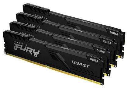 Kingston Fury Beast DDR4 με 4 Modules