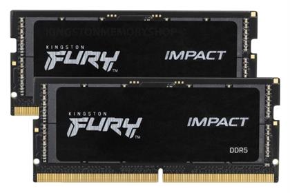 Kingston Fury Impact 32GB DDR5 με 2 Modules (2x16GB)