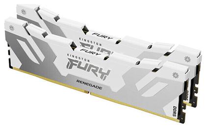 Kingston Fury Renegade 32GB DDR5 RAM με 2 Modules (2x16GB) και Ταχύτητα 7600 για Desktop