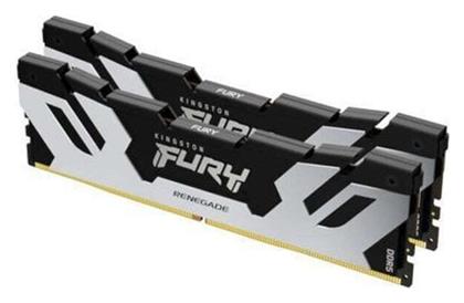 Kingston Fury Renegade Silver 32GB DDR5 RAM με 2 Modules (2x16GB) και Ταχύτητα 7200 για Desktop