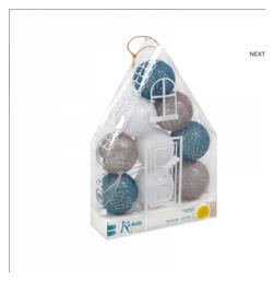 Kiokids Παιδική Φωτιστική Γιρλάντα Led Πλαστικό