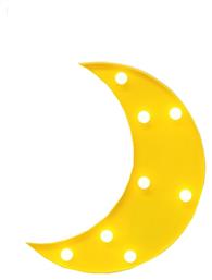 Kiokids Παιδικό Φωτιστικό Πλαστικό Yellow Moon