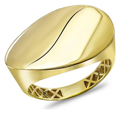 Kiriakos Gofas Γυναικείο Δαχτυλίδι Χρυσό 14Κ